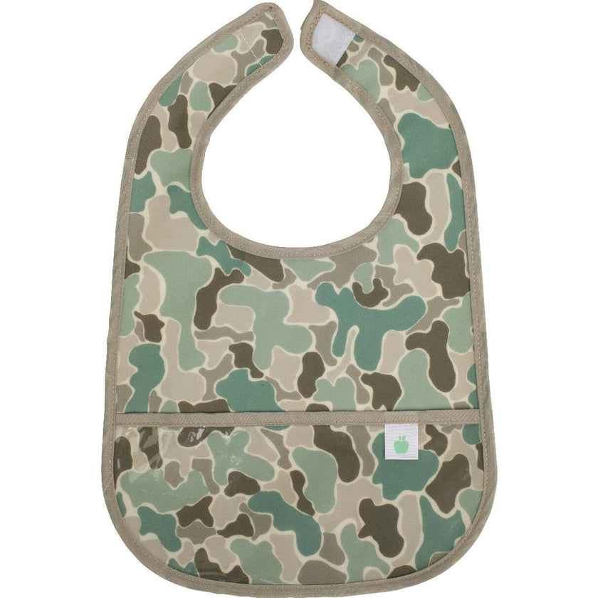 The Wipe It Bib in Camo