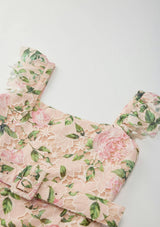 Leonora Embroidered Mini Dress
