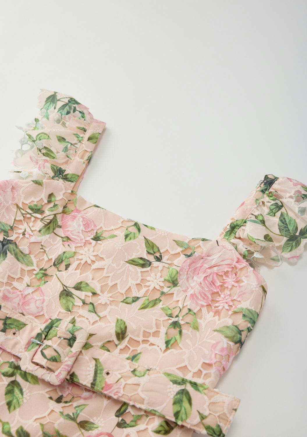 Leonora Embroidered Mini Dress
