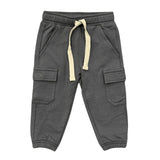 Boys Cargo Pants in Smoke