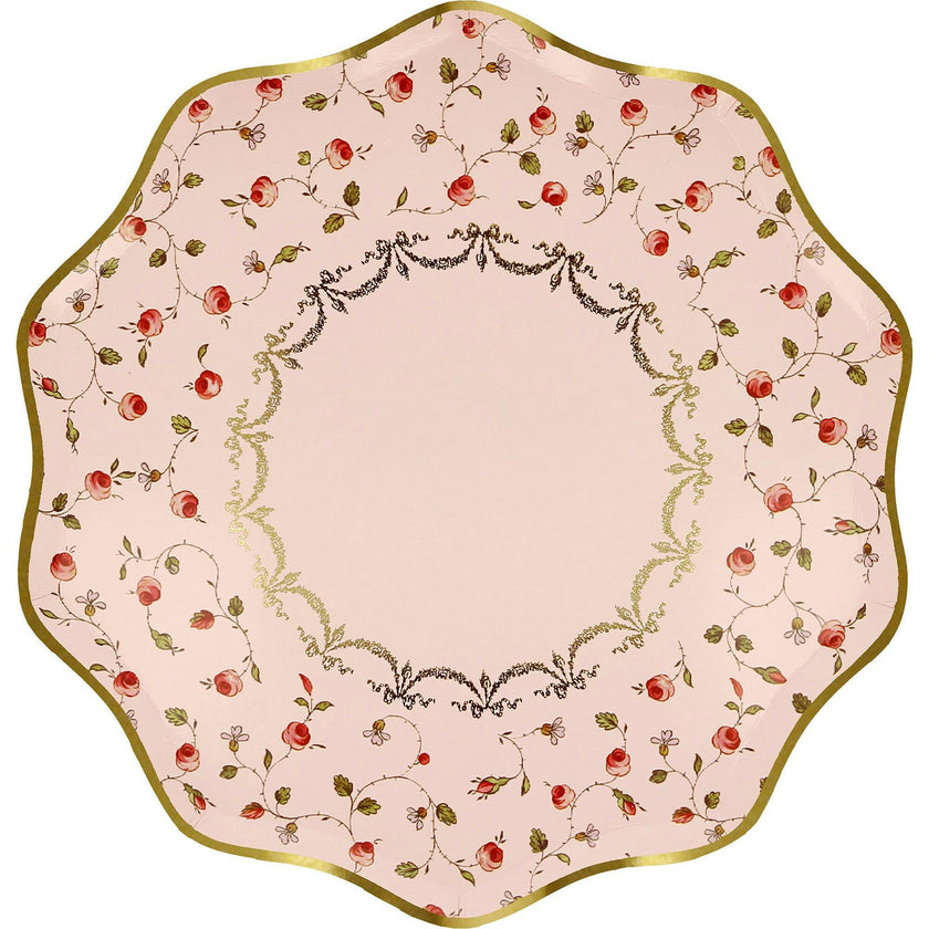 Meri Meri x Ladurée Marie-Antoinette Dinner Plates