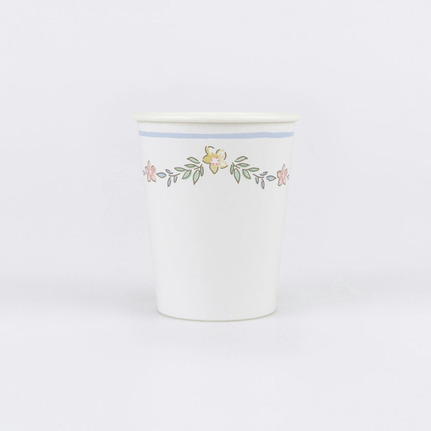 Chintz Border Cups