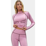 Fay Midweight Merino Top Amethyst