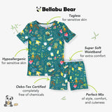 Mandrake's Potions & Herbs Bamboo Kids Pajama Short Set