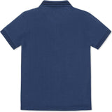 Organic Short Sleeve Knit Pique Polo Shirt
