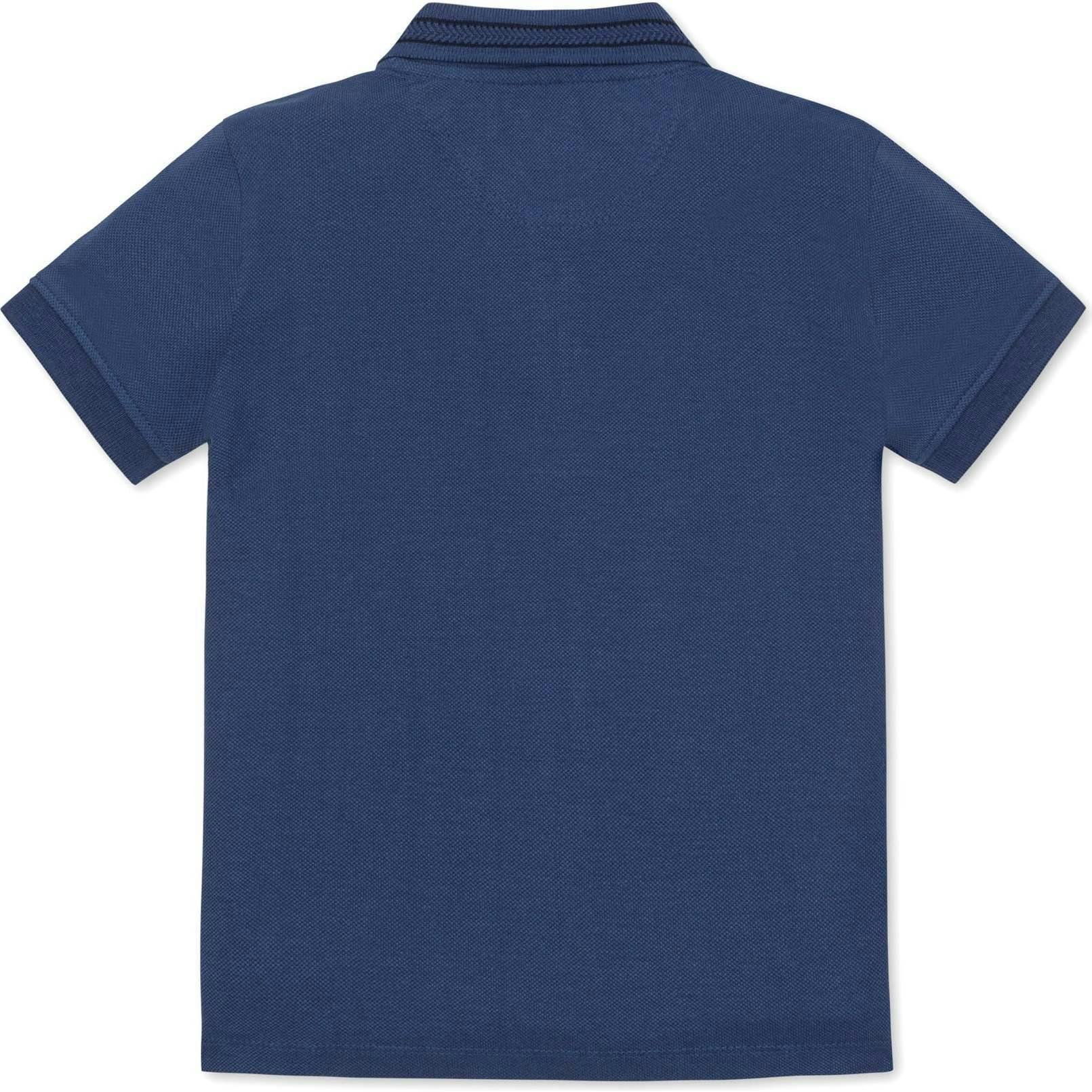 Organic Short Sleeve Knit Pique Polo Shirt