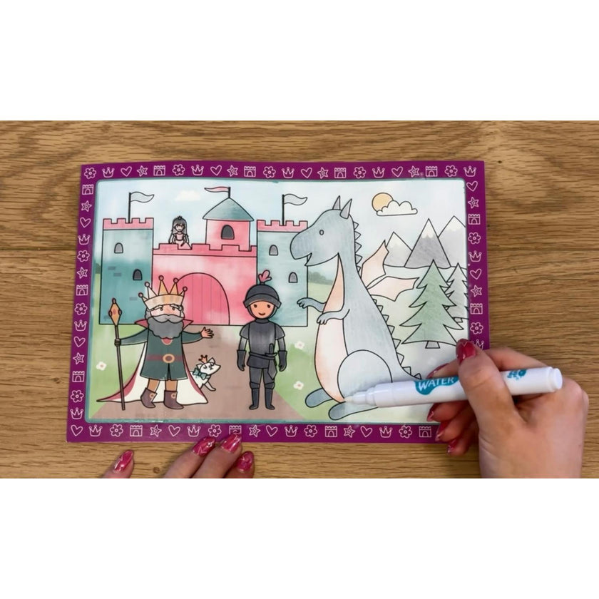 Magic Water Drawing Set: Fairy Tale