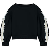 Neoprene Lace Ballon Sweatshirt