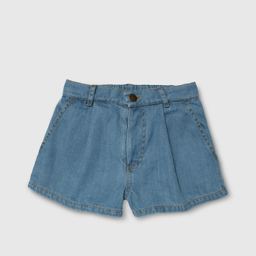Slouchy Denim Shorts