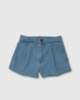 Slouchy Denim Shorts