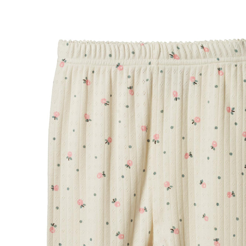 Pointelle Long Sleeve Pajamas Set