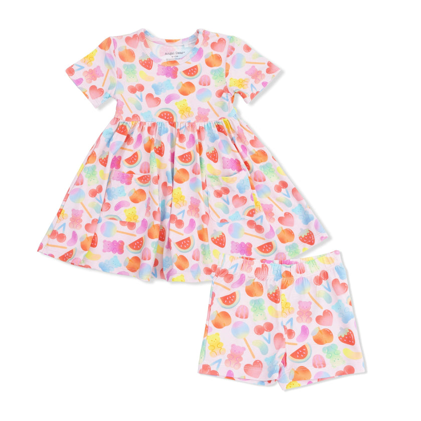 Gummy Bears - Twirly Dress with Cartwheel Short