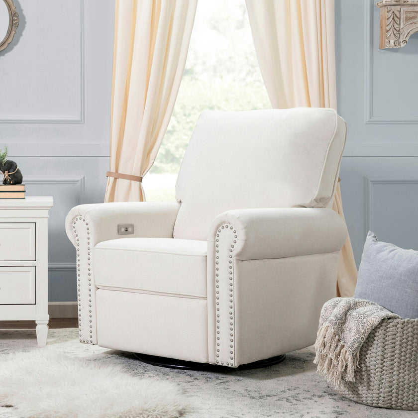 Linden Electronic Recliner And Swivel Glider