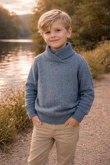 Shawl Collar Relaxed Fit Sweater