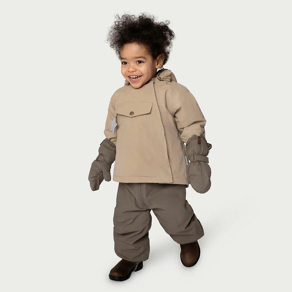 MINI A TURE MATWANG Fleece Lined Winter Jacket - Savannah Tan