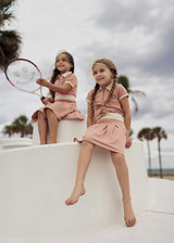 Tennis Club Pleated Short Skirt