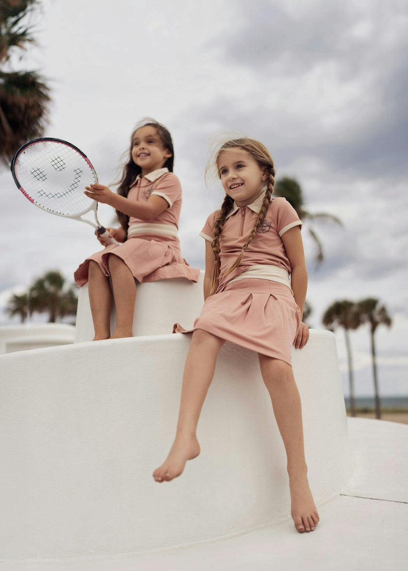 Tennis Club Pleated Short Skirt