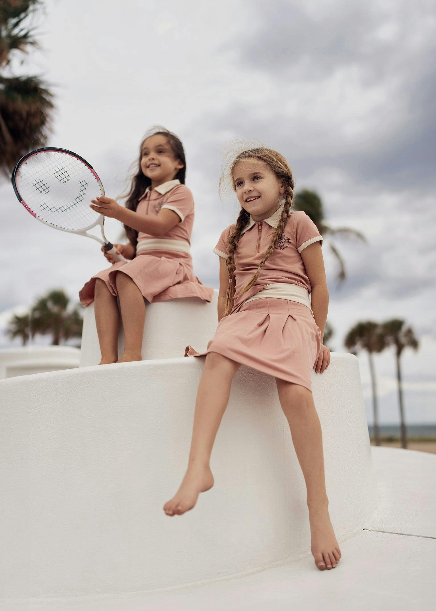 Tennis Club Pleated Short Skirt