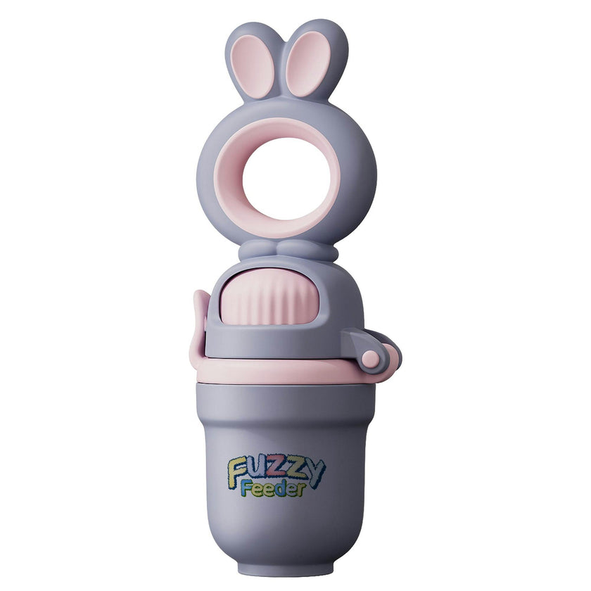 Baby Push Pop Fruit Feeder - Purple