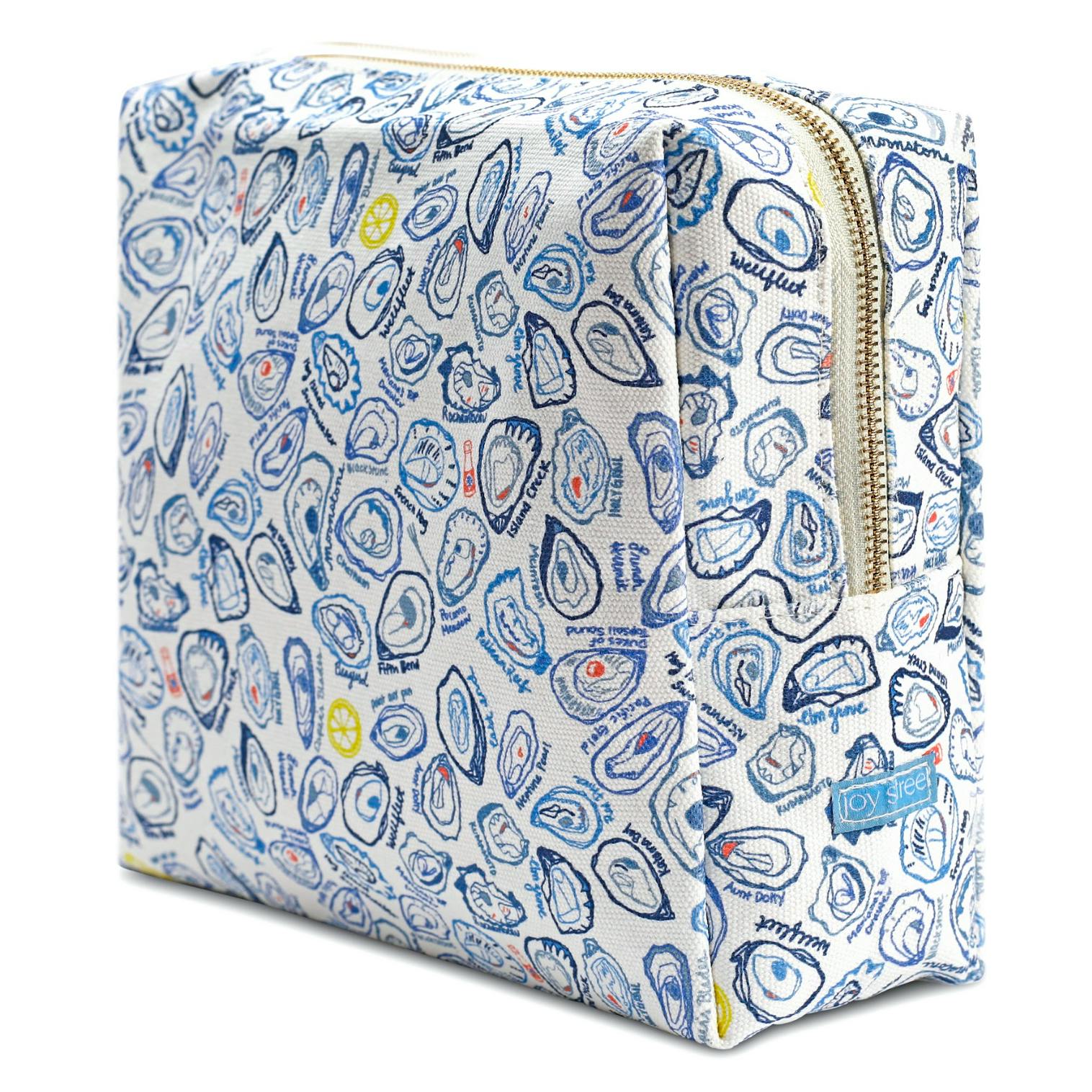 Oysters Large Travel Pouch