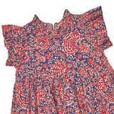 Girls Jennifer Dress - Paisley Vines