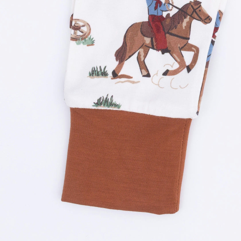 Buckaroo Western - Short Sleeve Loungewear Set
