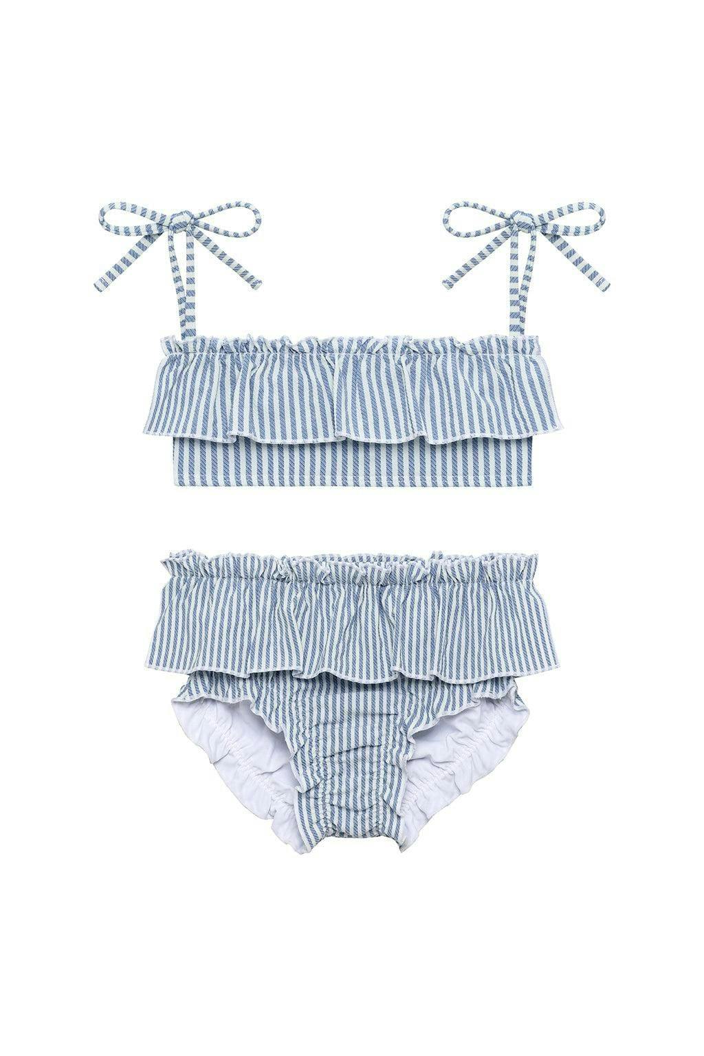 Mini Ruffle Top x Cabana Bikini Set