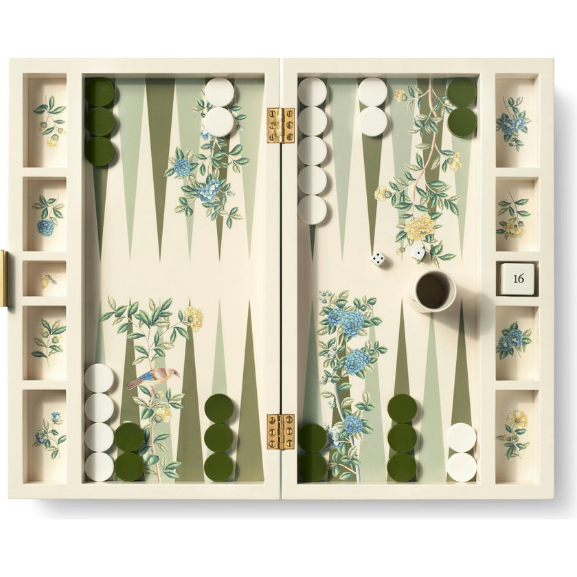 Aerin X Gracie Lacquer Backgammon Set