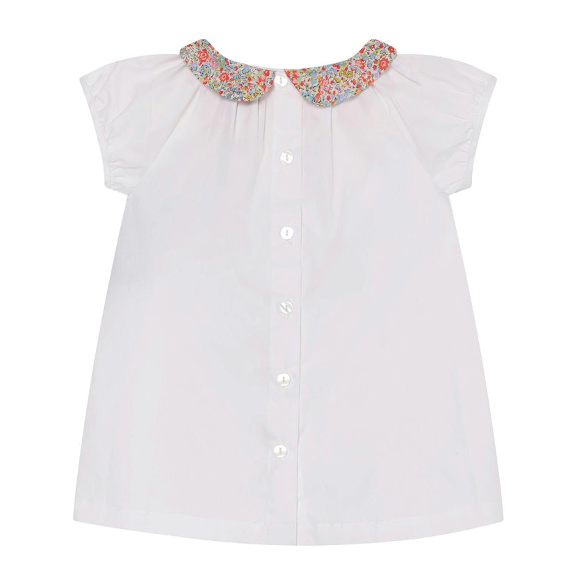 Made With Liberty Fabric Girls Blouse Sally