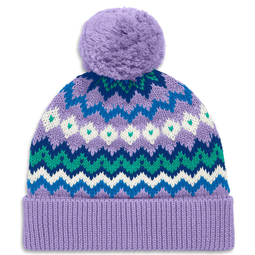 Baby fair isle beanie