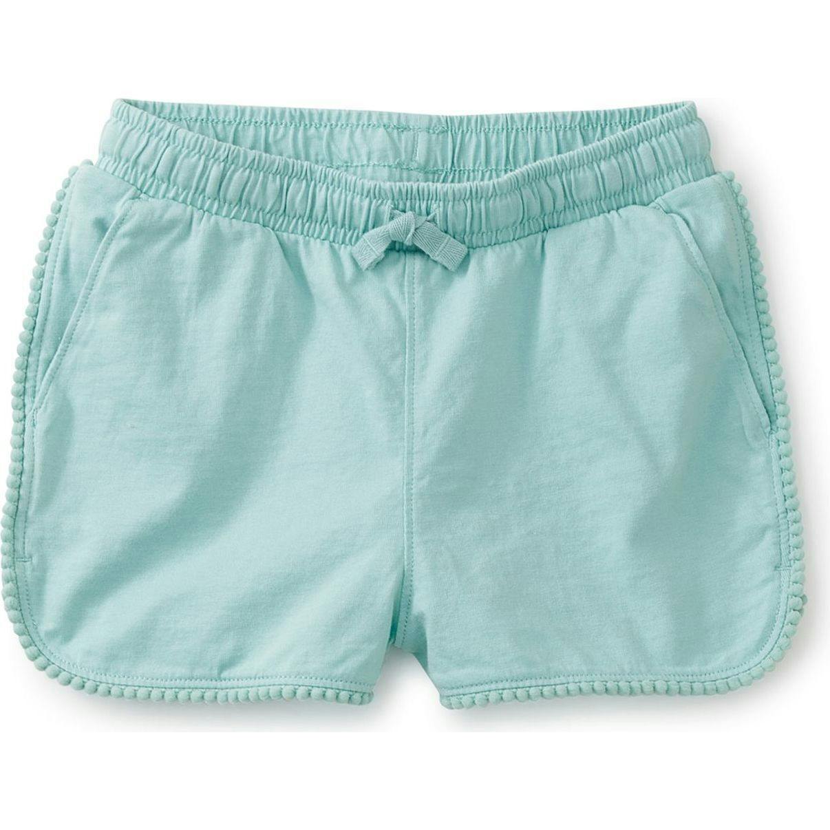 Pom-Pom Gym Shorts, Blue