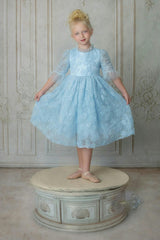Sky Petal Music Box Dress