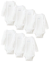 Baby's Pima Long Sleeve Onesie Set in French Lessons Blue