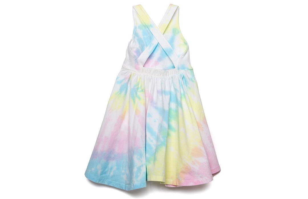 Cross Back Twirly Dress