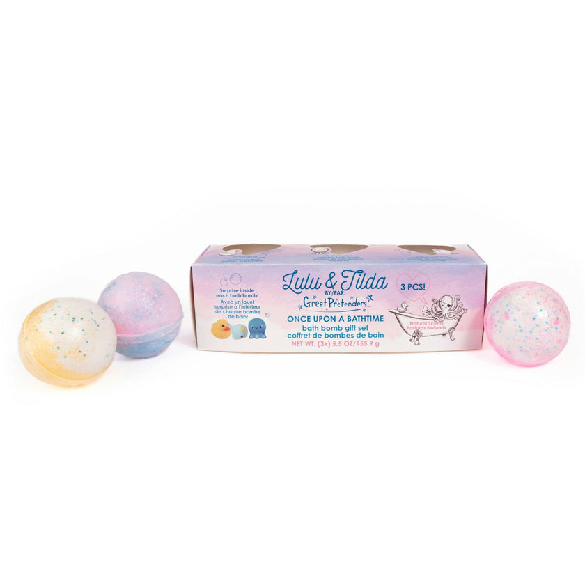 Once Upon a Bathtime Bath Bomb Box Set, with Surprise Squishie Inside
