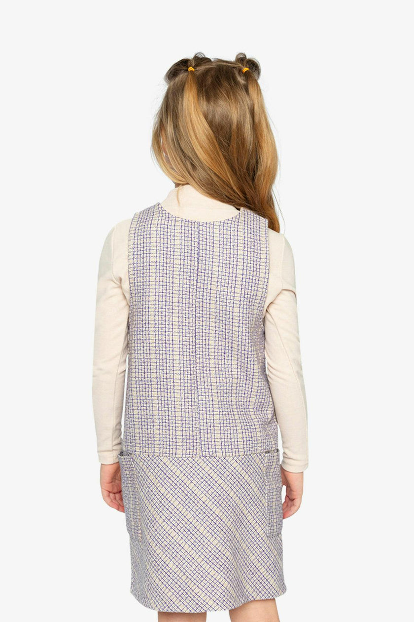 Brushed Rib Mock Neck Top Beige