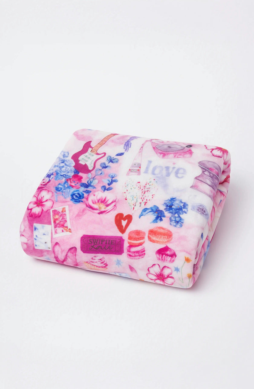 Pop Princess Plush Blanket