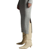 LORA SWEATER DRESS | PALE GREY