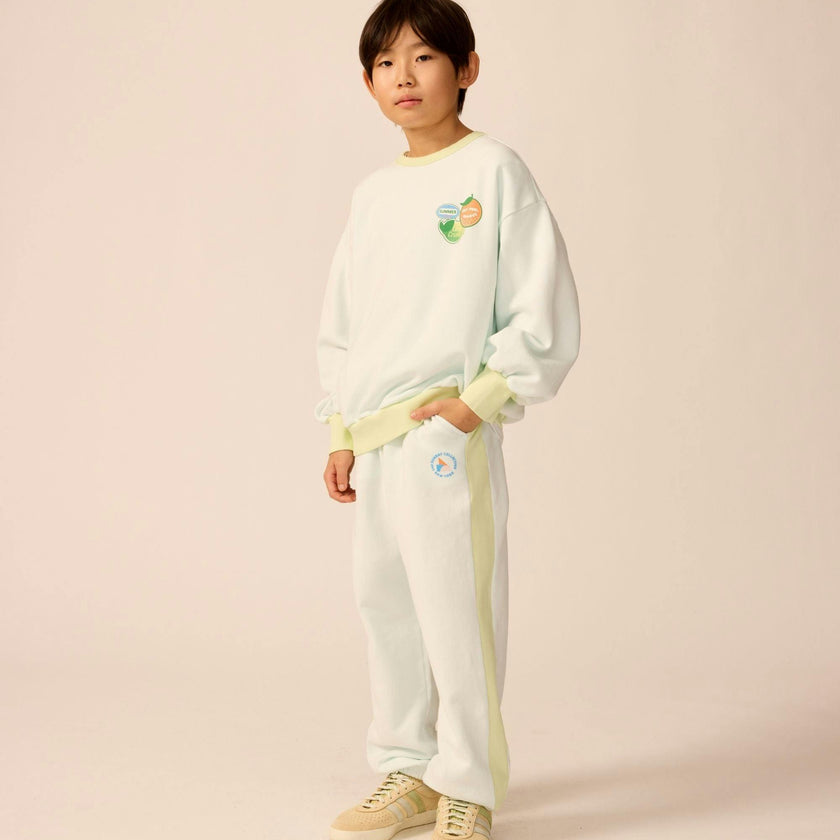 Organic Weekend Sweatshirt in Sky Blue