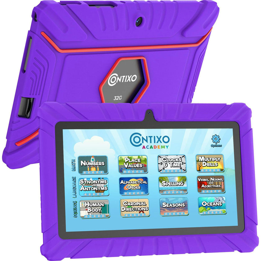 Contixo V8 32GB 7"" Kids Contixo Academy Tablet