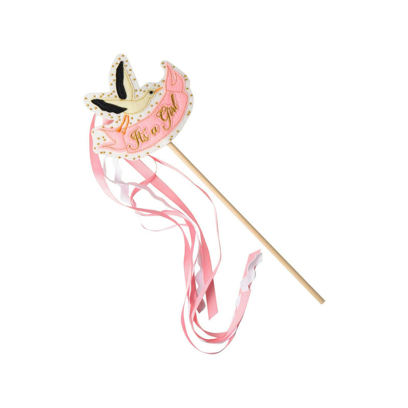 "It's a Girl" Felt Wand