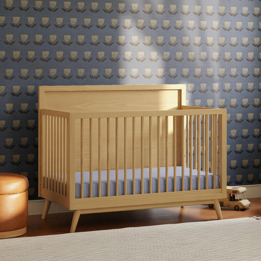 Palma 4-in-1 Convertible Crib with Toddler Bed Conversion Kit