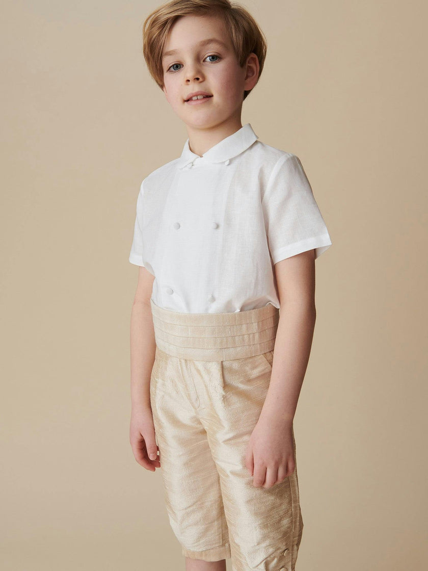 Champagne Lupino Silk Boy Knickerbocker