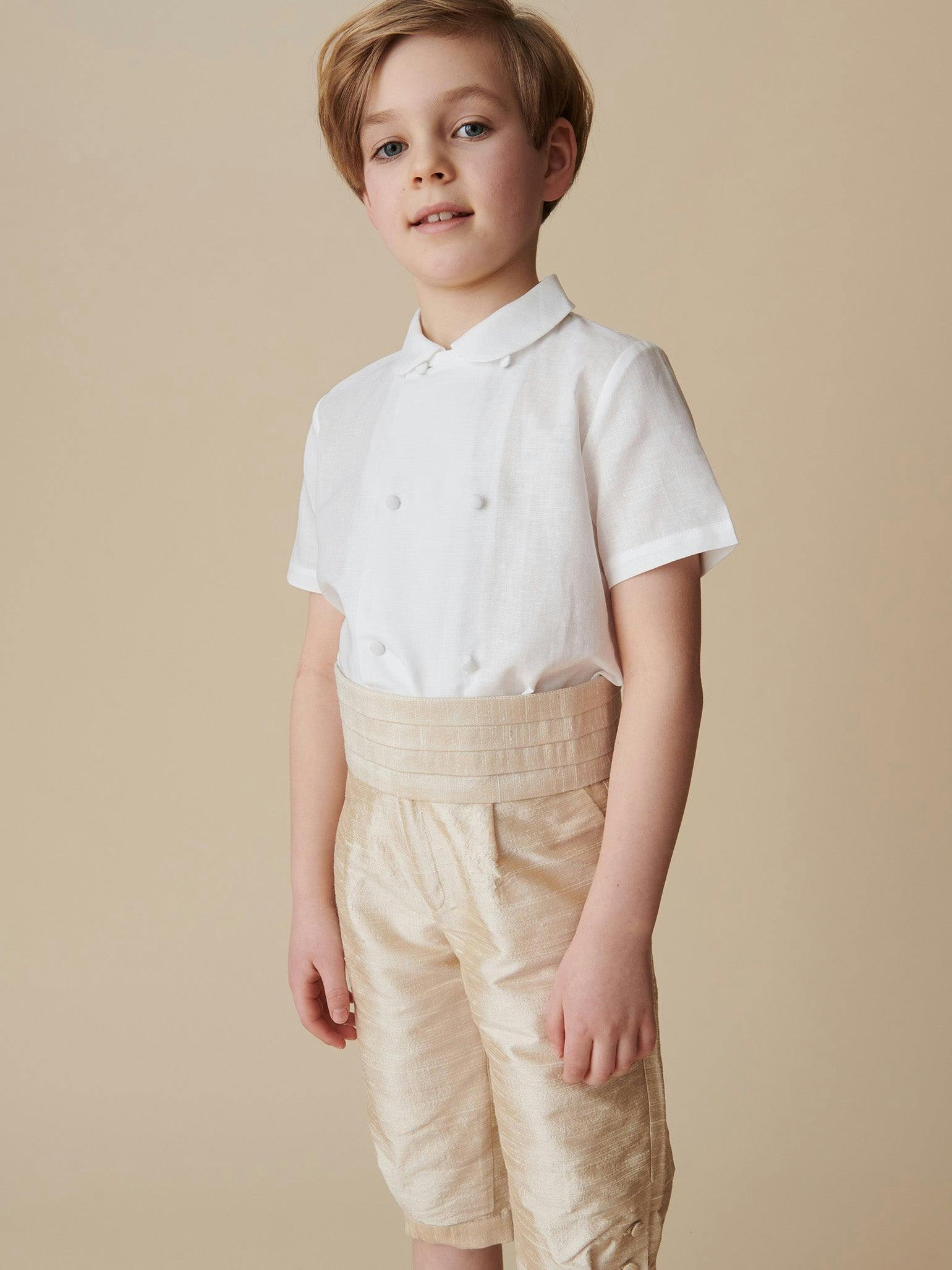 Champagne Lupino Silk Boy Knickerbocker