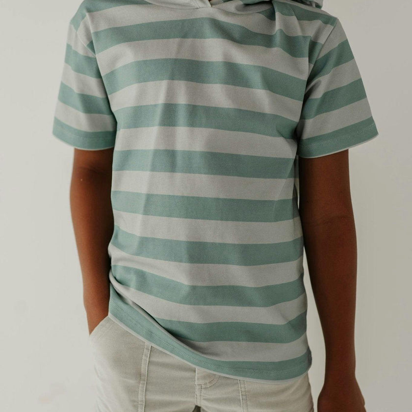 Short Sleeve Hoodie Pullover