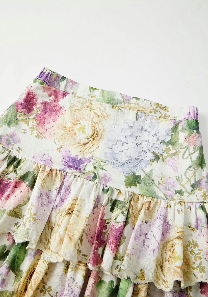 Seraphina Cotton Mini Skirt