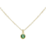 May Birthstone Necklace