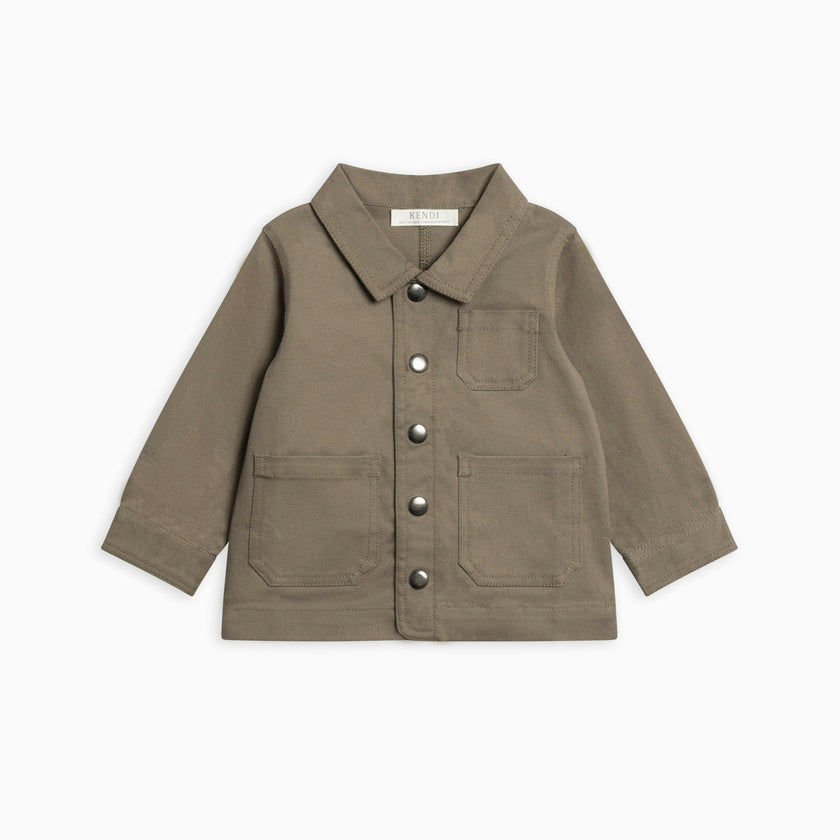 Denver Twill Chore Jacket Chestnut