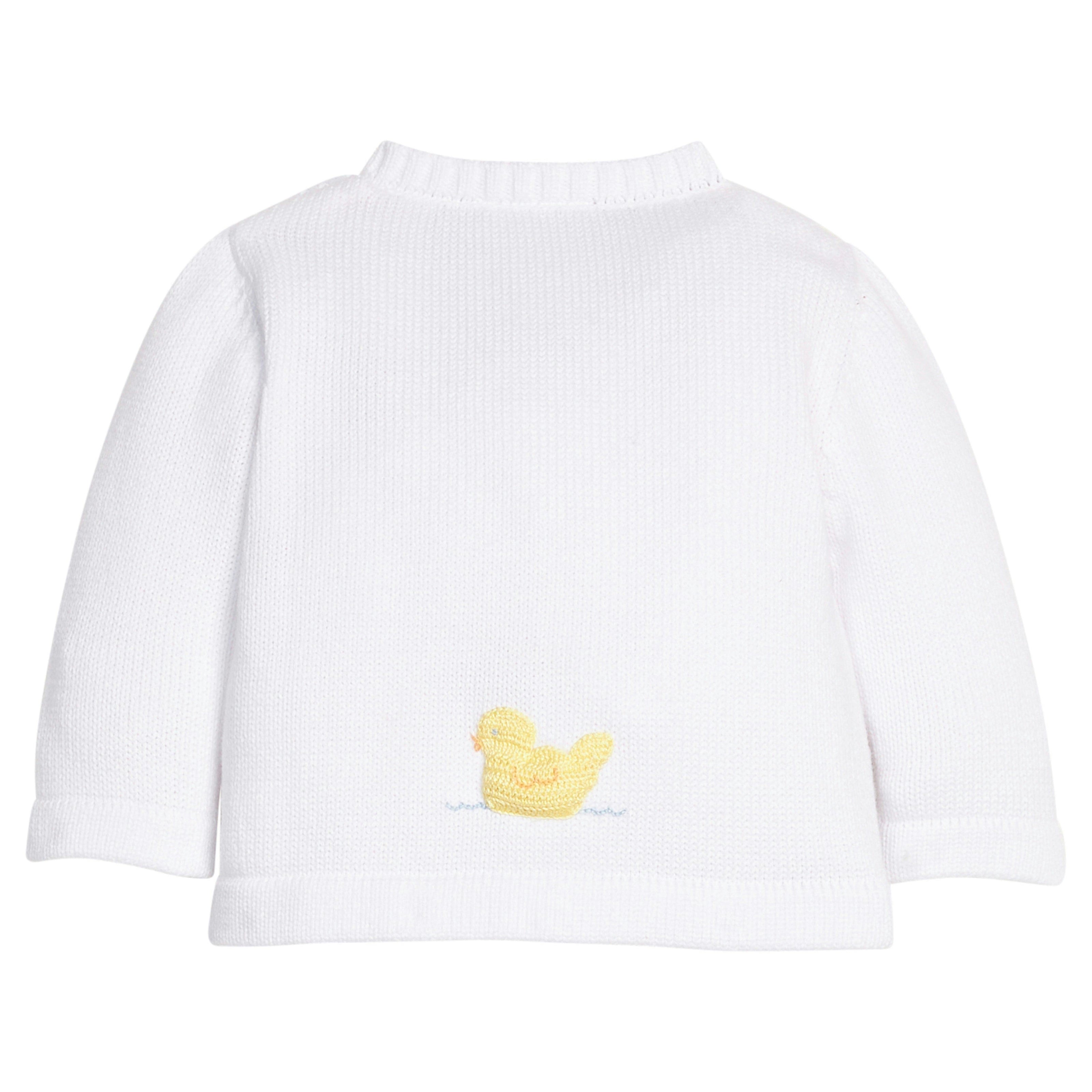 Crochet Cardigan - Duck