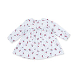 Alyssa Floral - Smocked Ruffle Long Sleeve Dress and Legging